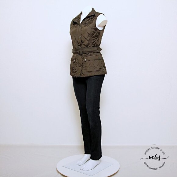 Banana Republic Quilted Puffer Vest - Picture 1 of 10